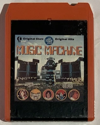MUSIC MACHINE 8-Track Tape K-Tel 1977 KISS Various Artists ABBA Disco  Tested - Image 1 of 4