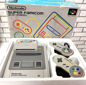 Super Famicom (SFC) Console [Tested/Working] &ndash; Includes 1 Game & Box From Japan