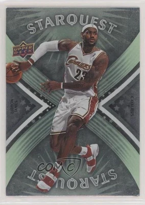 2008-09 Upper Deck First Edition Starquest Green LeBron James #SQ-17 - Image 1 of 2