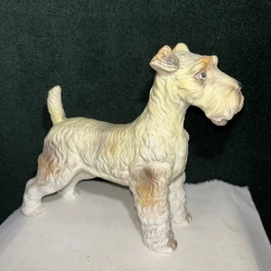 Estatuilla vintage Airedale Terrier/Wire 6" de alto #3331  - Imagen 1 de 5