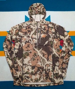 First Lite Merinox Kiln 250 Anorak Jacket 1/4 Zip Pullover Hoody Wool Medium - Picture 1 of 7