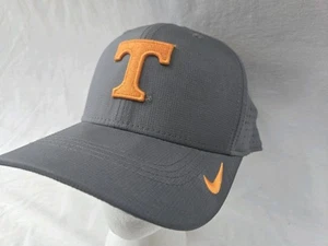 Nike, University Of Tennessee Baseball Cap. Gray, Orange Lettering. Dri Fit. - Picture 1 of 10