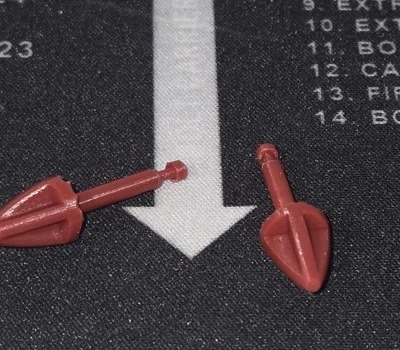 Transformers Thrust G1 Impreso en 3D Repuesto Pequeño Misil Set De X2 Foto 1 de 2