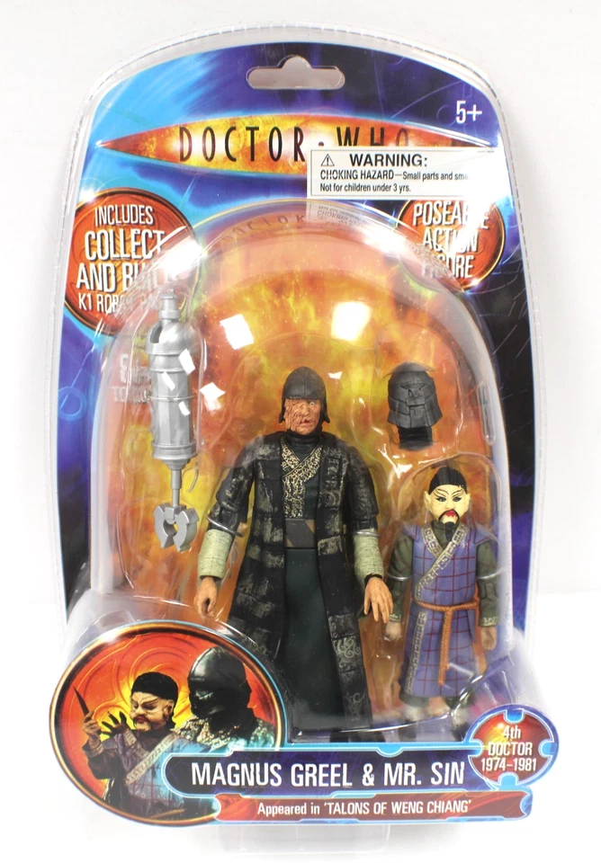 D84 Robot Action Figure Doctor Who 2004 BBC Character Options