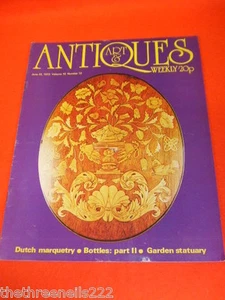 ART & ANTIQUES WEEKLY - GARDEN STATUARY - JUNE 23 1973 VOL 10 # 12 - Picture 1 of 1