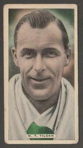 D3631: 1934 tarjeta de cigarrillo Ardath Bill Tilden, en muy buen estado - Imagen 1 de 1