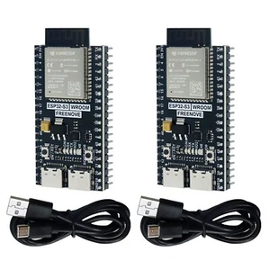 Placa Freenove ESP32-S3-WROOM Lite inalámbrica doble núcleo 32 bits 240 MHz Python C - Imagen 1 de 12