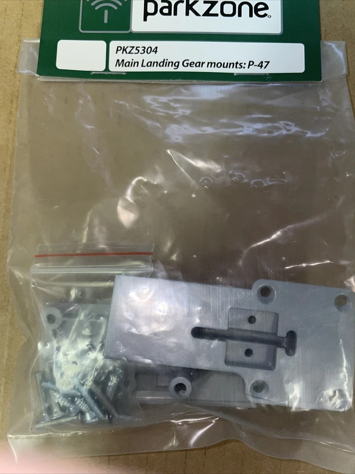 Soportes de tren de aterrizaje principal ParkZone PKZ5304: P-47 • Foto 1 de 1