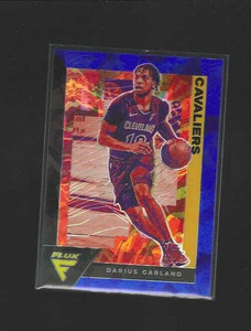 DARIUS GARLAND SP BLUE ICE PRIZM REFRACTOR COLOR MATCH 2020-21 PANINI FLUX #B12