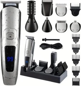 Stainless Steel Lithium Ion 2.0+ Beard Trimmer for Men, Electric Shaver - Picture 1 of 9