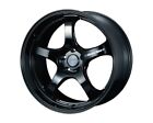 Wedssport Rn-05M Alloy Wheel 18X9 5X112 Et32 Gloss Black 66.5Mm Cb