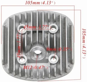 Cubierta de culata para 66cc 80cc 2- Motor Srtoke bicicleta motorizada CK12 - Imagen 1 de 1