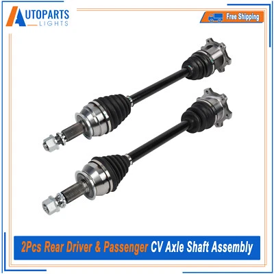 2 件 CV 轴总成后左 + 右适用于 INFINITI G25 2011 - 2012 日产 370Z 3.7L — 第 1/4 张图片