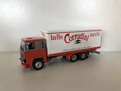 DE AGOSTINI 1:43 Camion d'epoca Trucks Scania LB 141 LATTE CORRADINI - Immagine 1 di 3
