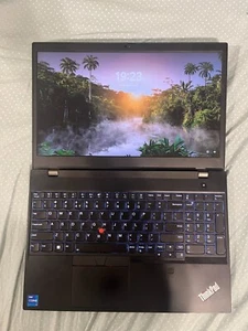 Lenovo ThinkPad T15p Gen 3 15.6" Laptop (i7 12800H CPU, 64GB Ram 4K Display) - Picture 1 of 13