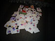 Lot of US Stamps (over 100) some with Postmarks USPS Collection Hobby Collector 