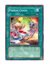 Poison Chain - Mint / Near Mint Condition YUGIOH Card