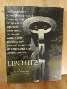 Jacques Lipchitz His Sculpture Text by A.M. Hammacher Abrams Hardcover Dust Jkt - Picture 1 of 17