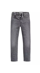 Levi’s Premium Wedgie Button Fly Jeans 30 Washed Black Grey - Picture 1 of 12