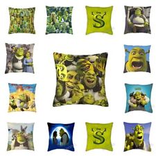 Shrek 3D Cartoon Cushion Cover Pillow Case Home Sofa Bed Decors 45cm*45cm Gift