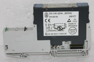 MOELLER XN-1AI-I (0/4...20MA) ANALOG INPUT MODULE 225177 - Bild 1 von 4