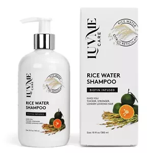 Rice Water Hair Growth Shampoo with Biotin - Hair Shampoo for Thinning Hair a... - Picture 1 of 7