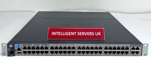 HP 3800-48G-4XG 48x 10/100/1000 ports + 4x RJ-45 10GbE ports Switch - J9586A - Picture 1 of 3