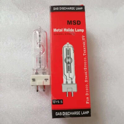 1xMSD250W Moving Head Light Lamp 8000K Stage Replacement Bulb 250W Pin bulbGY9.5 - Image 1 of 3
