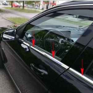 2002-2006 for Mercedes E55AMG E320 E350 E500 W211 Window Water Cut Cover Sedan - Picture 1 of 3