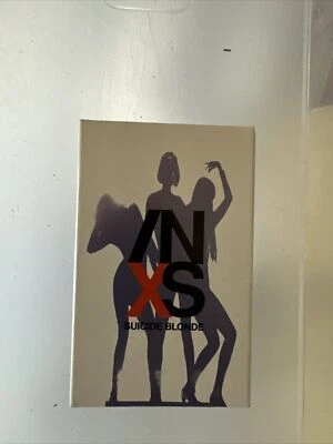 INXS Cassette Single Suicide Blonde Everybody Wants U Tonight Atlantic Records - Image 1 of 3