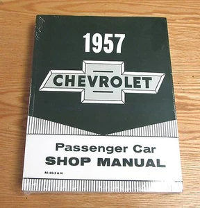 1957 CHEVROLET SHOP MANUAL CHEVY Repair manual ** PRINTED in USA ** - Picture 1 of 3