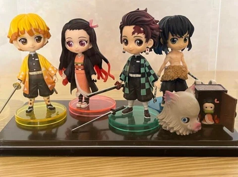 Last oneDemon Slayer: Kimetsu no Yaiba Qposket petit Figure 4 Character Set Cover