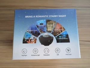Remote night, light projector, starry night brand new in box - Picture 1 of 5
