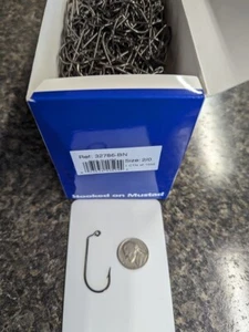 Mustad 32786NP-BN Ultra Point Wide Bend 60° Jig Hook - Size 2/0 - QTY 100 - Picture 1 of 2