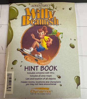 THE ADVENTURES OF WILLY BEAMISH HINT BOOK BY DYNAMIX - Image 1 of 3