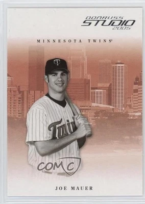 Donruss Studio Joe Mauer #169 2005 patio Foto 1 de 2