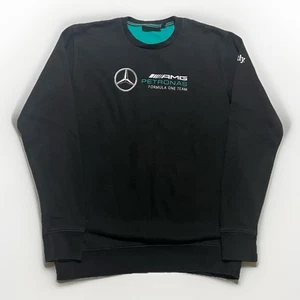 Mercedes AMG Petronas F1 Men's Crew Sweatshirt size Medium - Picture 1 of 6