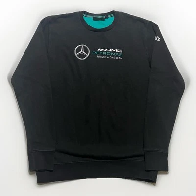 Mercedes AMG Petronas F1 Men's Crew Sweatshirt size Medium - Image 1 of 4