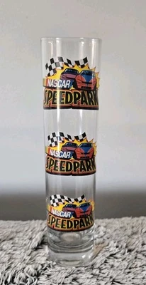 Jumbo 8 унций!! NASCAR SPEEDPARK выстрел стекла коллекционный винтажный отличный подарок - Изображение 1 из 2
