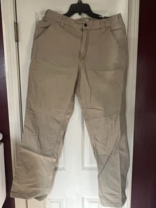 Carhartt Hose Herren 34x34 hellbraun Relaxed Fit Utility Arbeit Outdoor - Bild 1 von 5