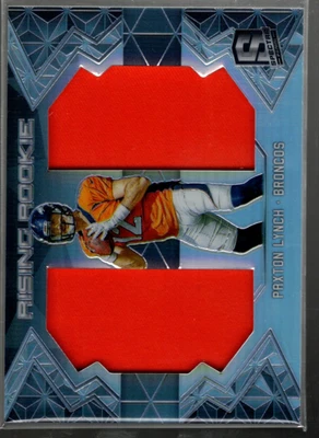 B4294- 2016 Panini Spectra Rising Rookie Materials #9 Paxton Lynch Jersey/199 - Image 1 of 2