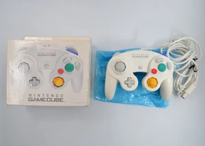 Complete Boxed Nintendo GameCube Controller White DOL-003 GC Japan Region Free - Picture 1 of 10