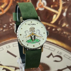 Vintage Watch USSR Pobeda 2602 VICTORA Soviet Wristwatch Zim 15 Jewels - Picture 1 of 15