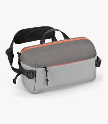 Camera Sling Bag for Travel – Waterproof Crossbody DSLR Bag Small Grey - Image 1 of 4