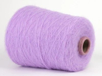 49,50 €/Kg Flauschgarn * Konengarn * Flauschwolle * 29% Merino * Violett * NM 6 - Bild 1 von 3