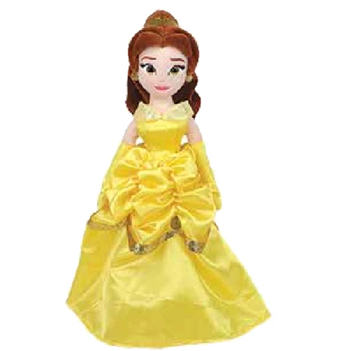 TY Beanie Buddy - BELLE (Princesa Disney - La Bella y la Bestia) (18 pulgadas) - Como nuevo Foto 1 de 1