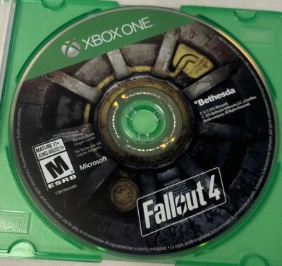 Fallout 4 (Microsoft Xbox One, 2015) - Disc Only - Disc Polished - Image 1 of 2
