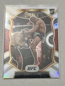 2021 Select Concourse UFC Prizms Silver Ciryl Gane Rookie RC #98