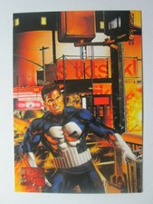 1995 MARVEL MASTERPIECES - BASE CARD - PUNISHER # 80