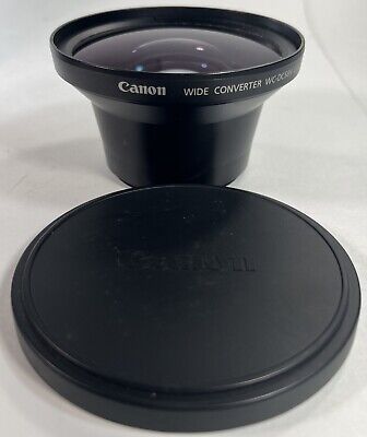 Canon Wide Converter WC-DC58N 0.7x Conversion Lens, W/ Carrying Pouch • 28.25€